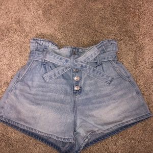 american eagle mom jean shorts